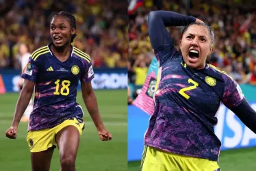 Linda Caicedo y Manuela Vanegas le dieron el triundo a Colombia ante Alemania. 