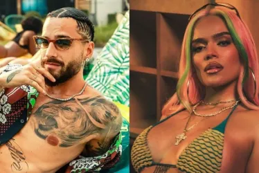 Maluma y Karol G.