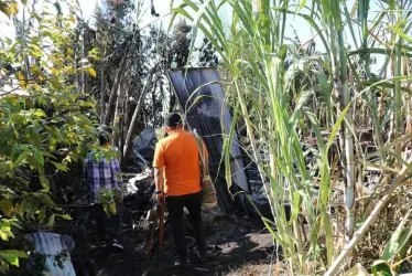 Esta es la zona en donde ocurrió el incendio.