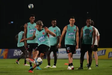 Entrenamiento de la Selección Colombia en Barranquilla. 