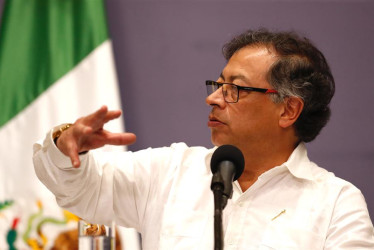 Presidente, Gustavo Petro.