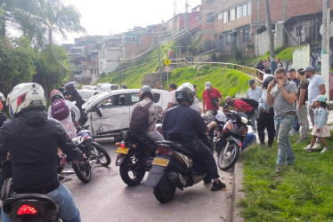 Accidente en Cervantes (Manizales)