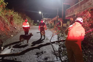 Aguacero provocó emergencias en Pácora