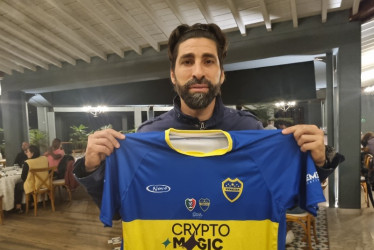 Él es Franco Darío Cángele, el argentino que falló el cobro desde los 12 pasos con Boca Juniros y que le permitió al Once Caldas ser campeón de la Copa Libertadores de América del 2004.