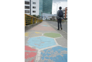  El puente de Vizcaya en Manizales.