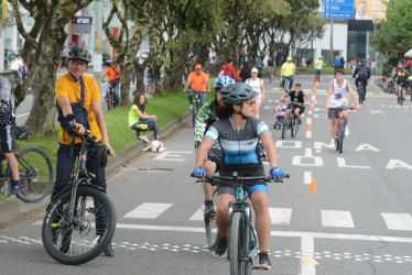 Ciclovía en Manizales