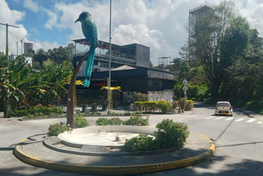 La fuente del Barranquillo en Milán no tiene agua.