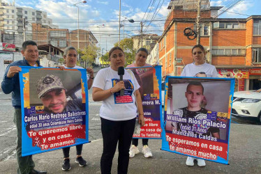 Las madres de los caldenses detenidos en El Salvador piden ayuda.