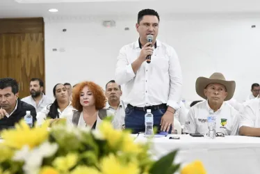 Renson Martínez, gobernador de Arauca. 