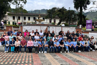 Los docentes del norte de Caldas reunidos en Salamina.