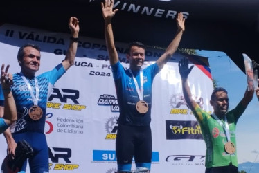 Sebastián Henao, campeón en la segunda válida nacional de la Copa Colombia.