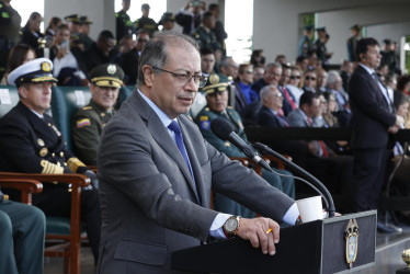 El presidente de Colombia, Gustavo Petro.