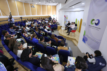 Ayer se hizo la socialización en el auditorio de la Cámara de Comercio.