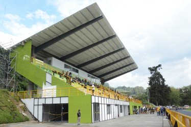 En 88 % avanzan las obras del Patonódromo del Bosque Popular. Así se veía el escenario en la competencia nacional que hubo la semana pasada.