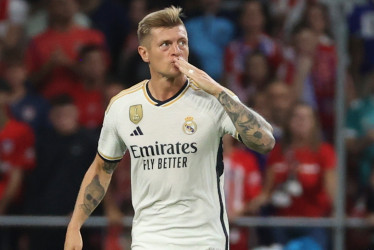 Toni Kroos, centrocampista alemán del Real Madrid que anunció el fin de su carrera profesional a los 34 años de edad.