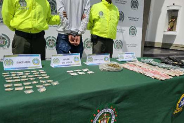 El hombre, de 24 años, fue detenido en el barrio La Unión de Manizales.