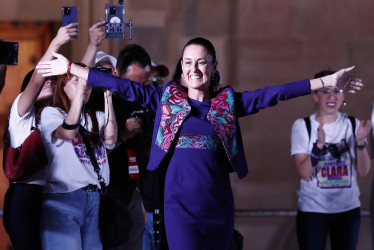 Claudia Sheinbaum, presidenta electa de México.