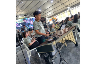 El Concurso Nacional de Bandas Infantiles se realizó este fin de semana de Viterbo. 