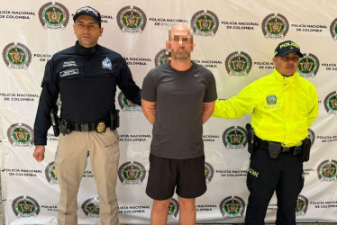 El detenido. Foto de la Policía 