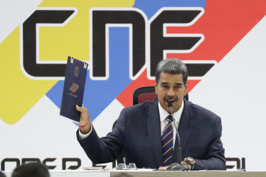  El presidente de Venezuela, Nicolás Maduro