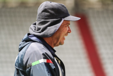 Hernán Darío Herrera, técnico del Once Caldas.