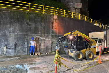 El daño en la tubería se había registrado en el sector de la glorieta de la Universidad Autónoma de Manizales.