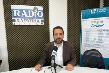 Entrevista con el secretario de educación de Manizales, Andrés Felipe Betancourth.