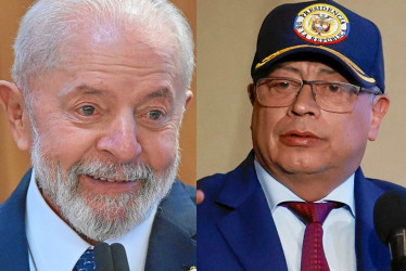 Los presidentes de Colombia, Gustavo Petro, y Brasil, Luiz Inácio Lula da Silva, median en la crisis que vive Venezuela después de las elecciones.