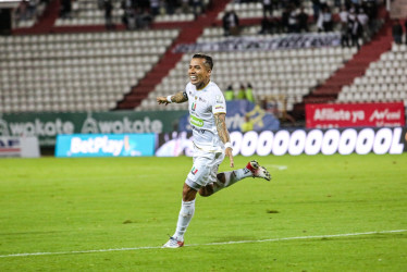 Dayro Moreno ya lleva 230 goles en la historia de la Liga colombiana.