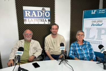 Leonardo Arias Escobar director de la Sala de Teatro Actores en Escena; David Carmona, director del Teatro Campestre El Jardín y Uriel Giraldo Álvarez, director de la Sala de Teatro El Escondite. 