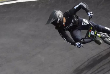 La quintana parada de la Copa BMX se corre a 46 mangas en el Parque de las Ruedas, de Chinchiná. 