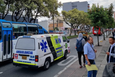 En la avenida Santander 