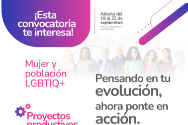 convocatoria de proyectos productivos incluyentes - #SelloRosa.