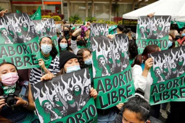 El 21 de febrero de 2022 la Corte despenalizó el aborto en Colombia hasta la semana 24 de gestación