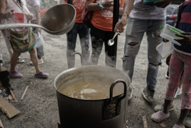 En el barrio El Remanso celebran el séptimo sancocho comunitario artístico