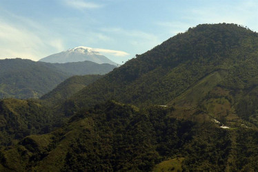 El Machín está a 2.750 metros, ubicado en el departamento del Tolima, en el centro del país.