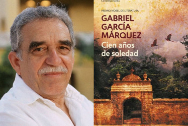 Gabriel García Márquez, premio Nobel de Literatura colombiano y autor de la novela Cien años de soledad.