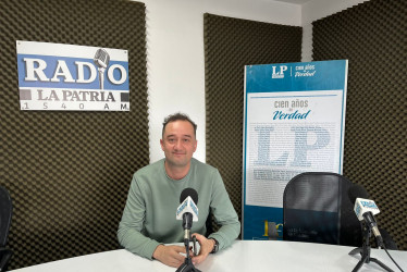 David Carmona, director de la compañía de teatro de Manizales Los Chicos del Jardín.