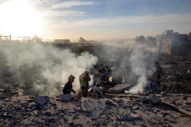 Al menos 30 personas, incluidos niños, fueron asesinados por un ataque israelí en la Franja de Gaza