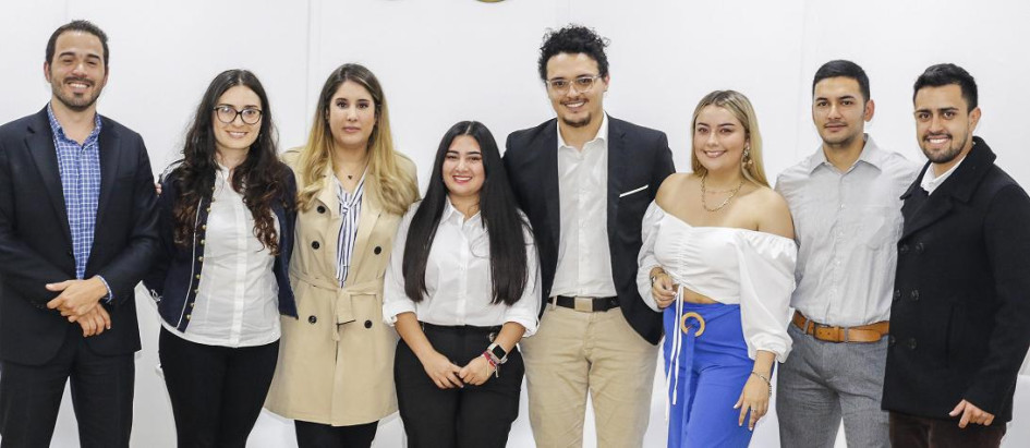 Daniel Hurtado Cano, Alejandra Osorio, Margarita Laverde Galvis, Yulima González Peralta, Juan José Gaviria Salazar, Mariana Corredor Lucuara, Gabriel Alfonso Mogollón Rojas y Mateo Becerra Restrepo. Miembros de Manizales Cómo Vamos.