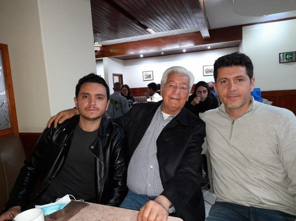 Foto | Argemiro Idárraga | LA PATRIA Cristian David Zapata Granada, Octavio Zapata Ospina y Paulo Andrés Zapata Granada.