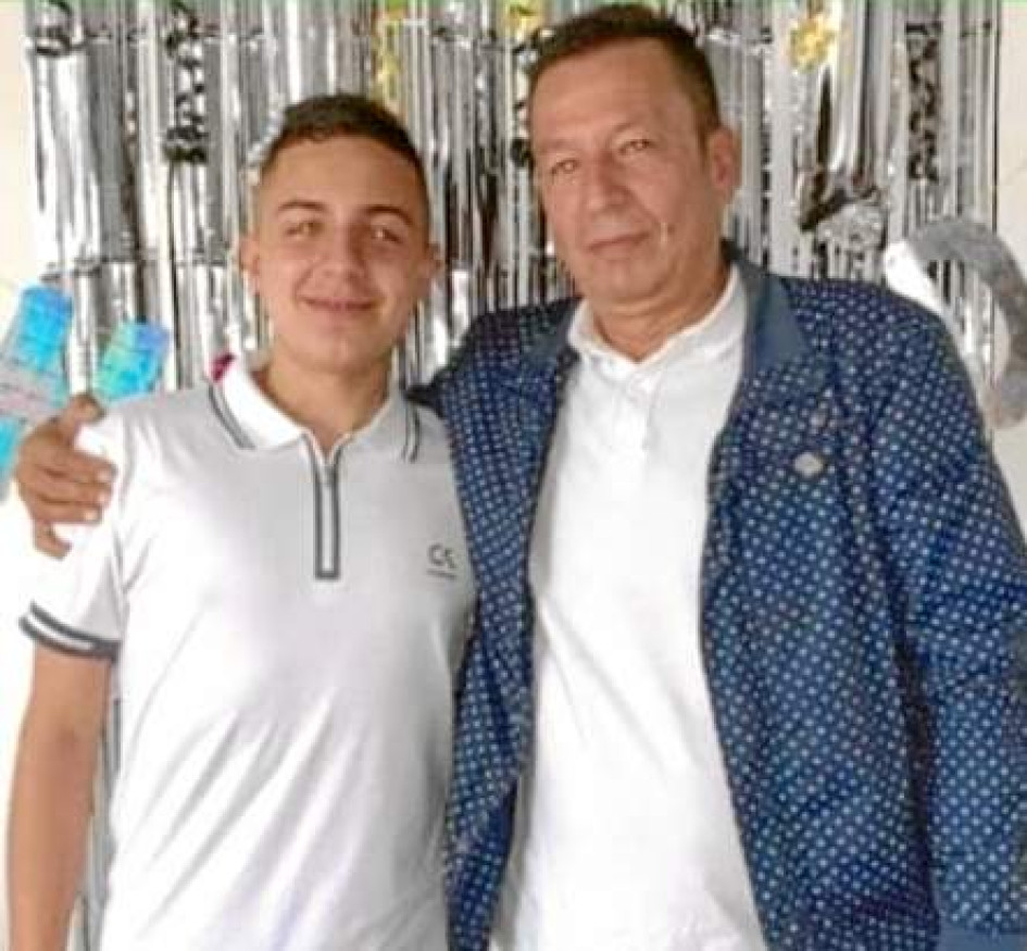 Felipe Orozco Gómez con su padre Andrés Orozco. Felipe Orozco Gómez con su padre Andrés Orozco.