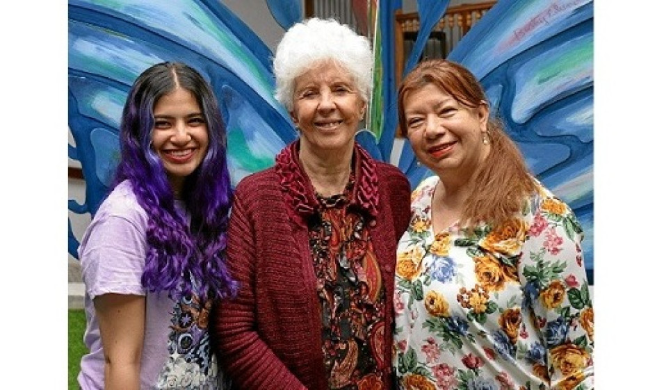 Fotos | Luis Fernando Rodríguez | LA PATRIA   María Lucía del Mar Cardona, Beatriz Echeverry y Flor de Liz Parra.