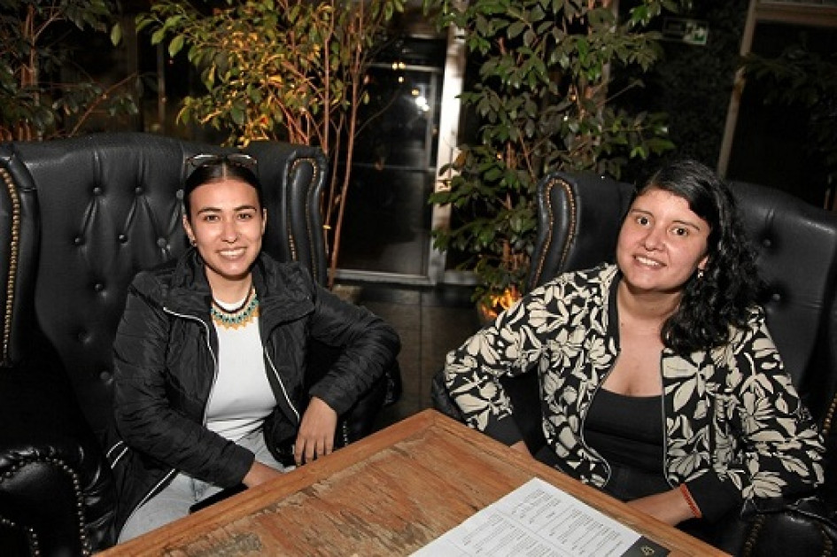 Foto | Argemiro Idárraga | LA PATRIA Valentina Marín Giraldo celebro su cumpleaños en compañía de Margaret Alejandra Sánchez Tovar, con una cena en el restaurante Dauntaun.
