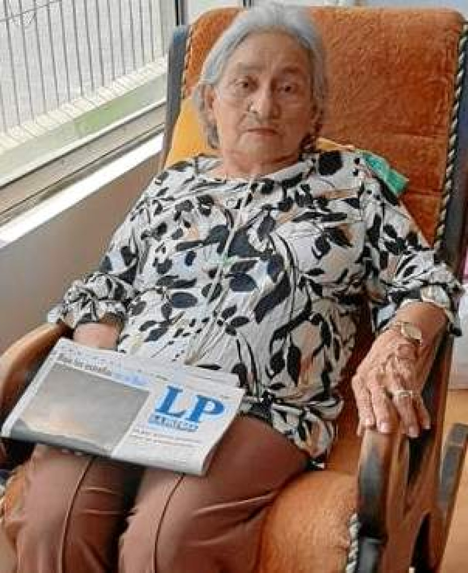 Foto | Lector | LA PATRIA Elisabeth Bonilla de Ramírez. Foto | Lector | LA PATRIA Elisabeth Bonilla de Ramírez.