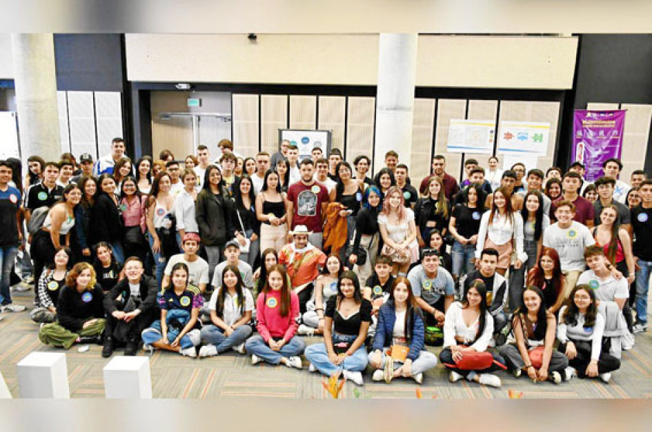 Foto | Cortesía UAM | LA PATRIA Grupo de estudiantes que asistieron a la inducción.