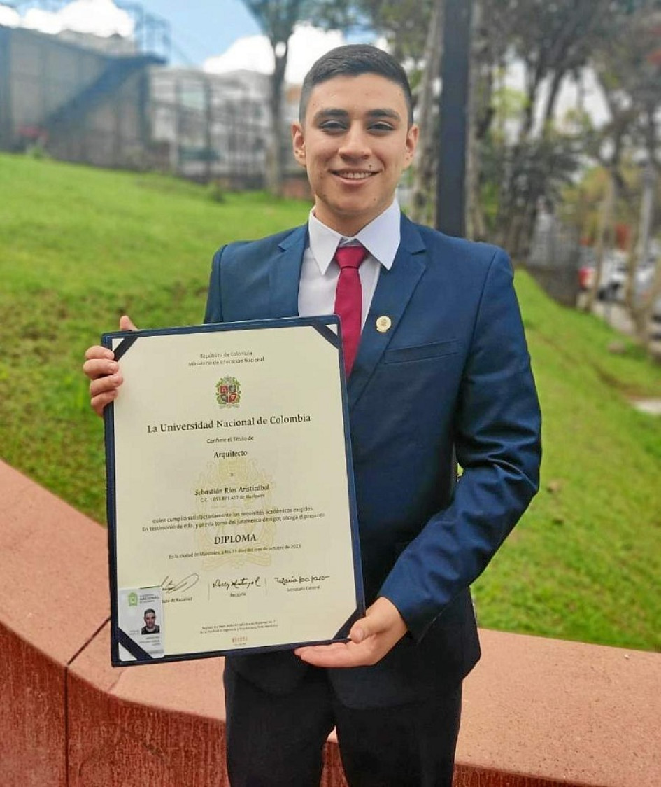 Foto | Cortesía | LA PATRIA Sebastián Ríos Aristizábal