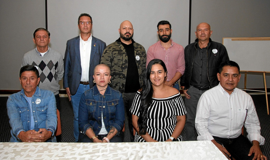 Fotos |Argemiro Idárraga | LA PATRIA Junta Directiva de Asdecal. Fotos |Argemiro Idárraga | LA PATRIA Junta Directiva de Asdecal.