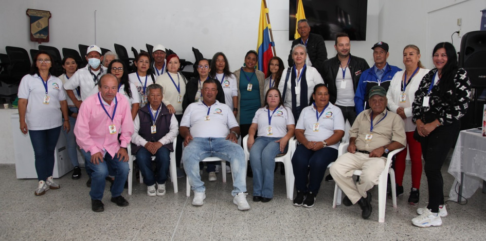 Grupo de asistentes.