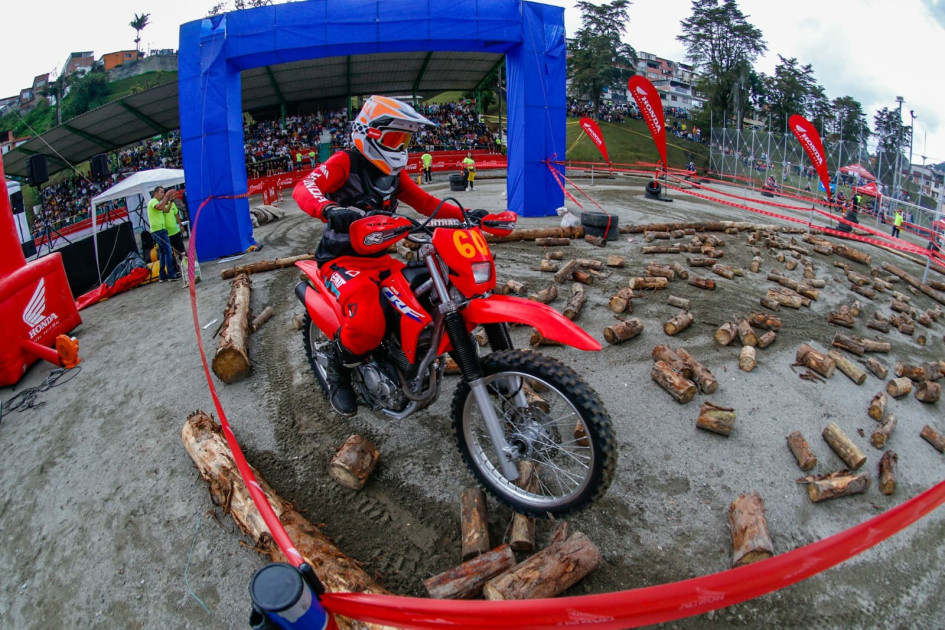 Mostraron su habilidad en la válida de endurocrós en La Asunción